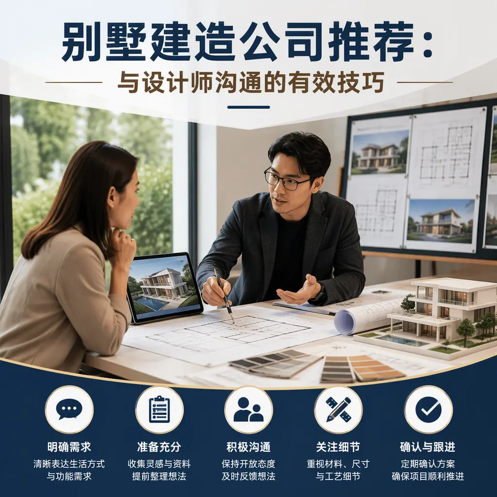 别墅建造公司推荐：与设计师沟通的有效技巧在 碧江