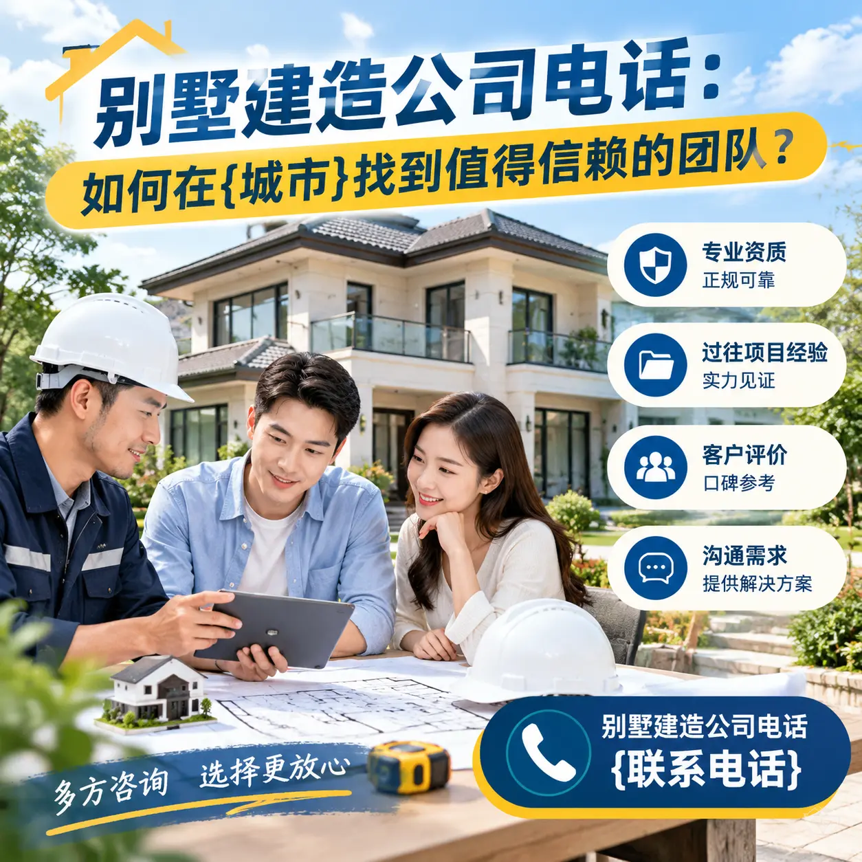别墅建造公司电话：如何在碧江找到值得信赖的团队？