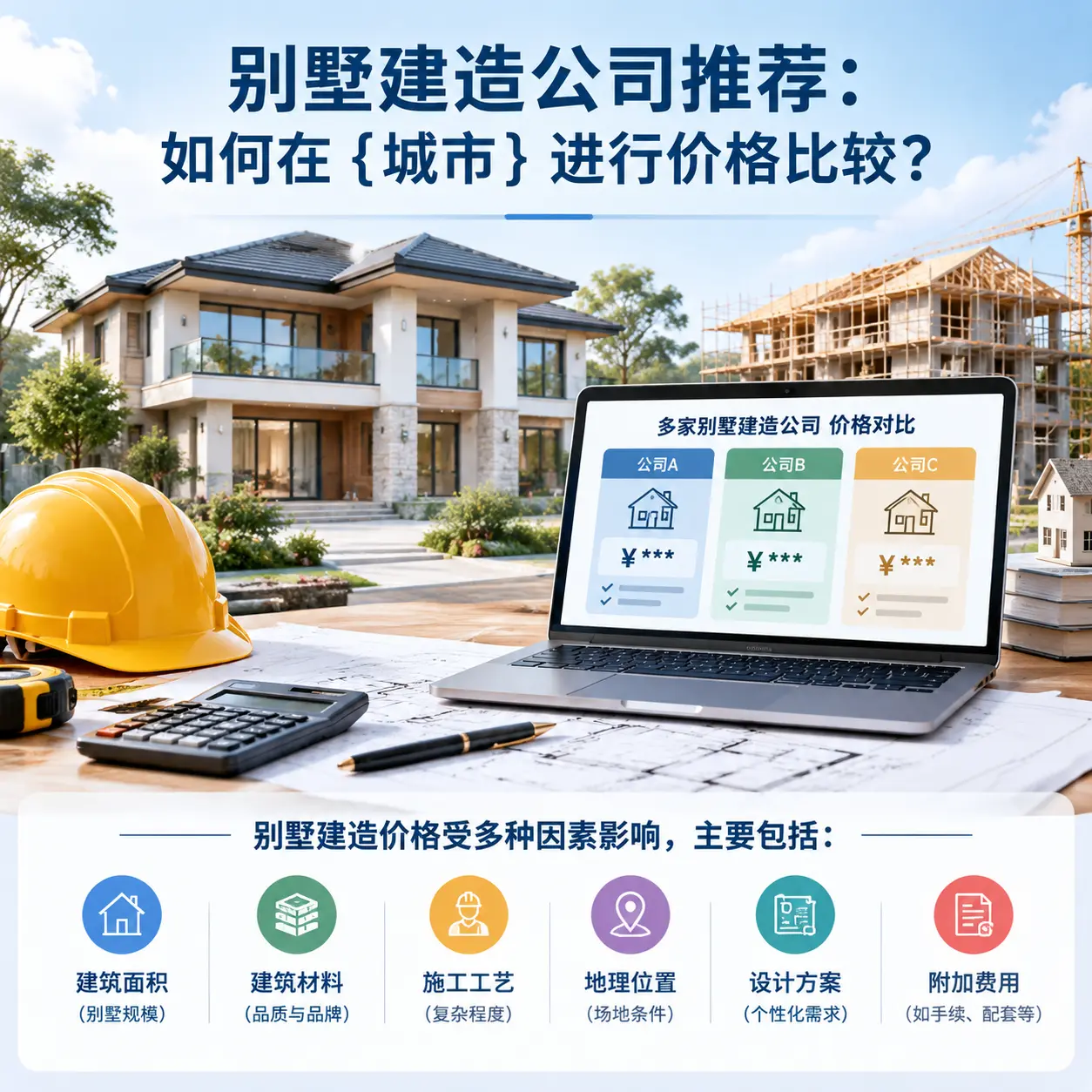 别墅建造公司推荐：如何在 碧江 进行价格比较？