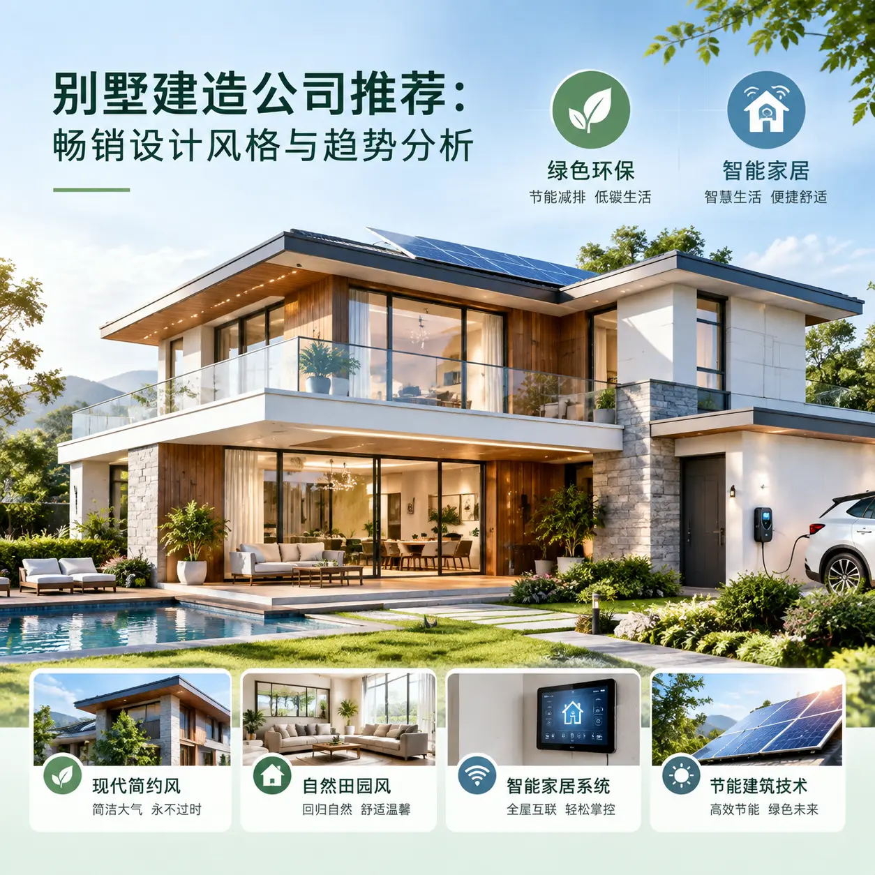 别墅建造公司推荐: 碧江 畅销设计风格与趋势分析