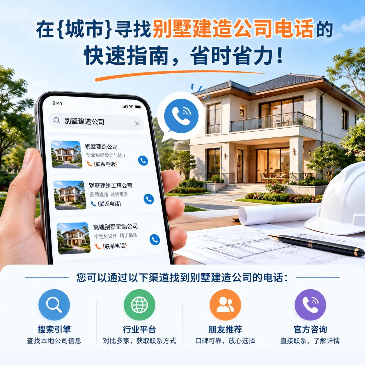 在碧江寻找别墅建造公司电话的快速指南,省时省力!