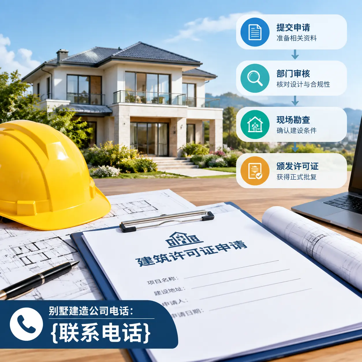 别墅建造公司电话：在碧江建造前的准备工作