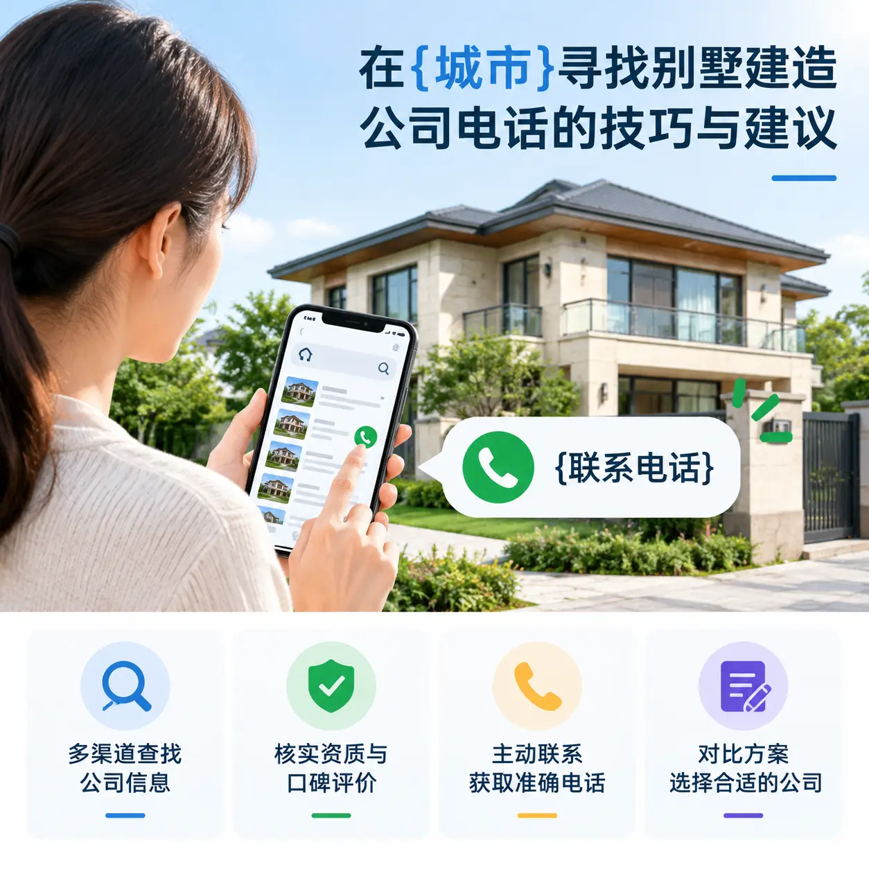 在碧江寻找别墅建造公司电话的技巧与建议